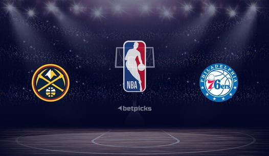 Nuggets vs 76ers NBA